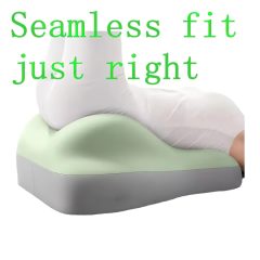 Memory foam pillow with dildo holder (grey)