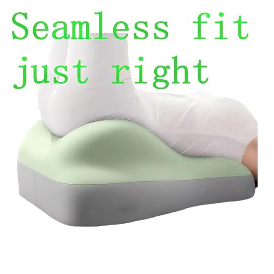Memory foam pillow with dildo holder (grey)