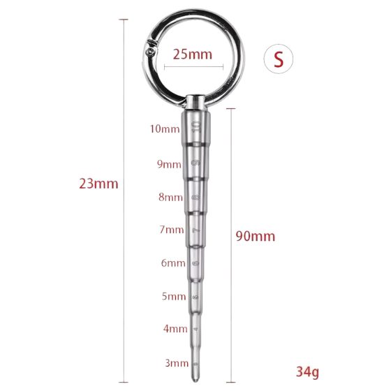 Stainless Steel Dilator - S (Silver)
