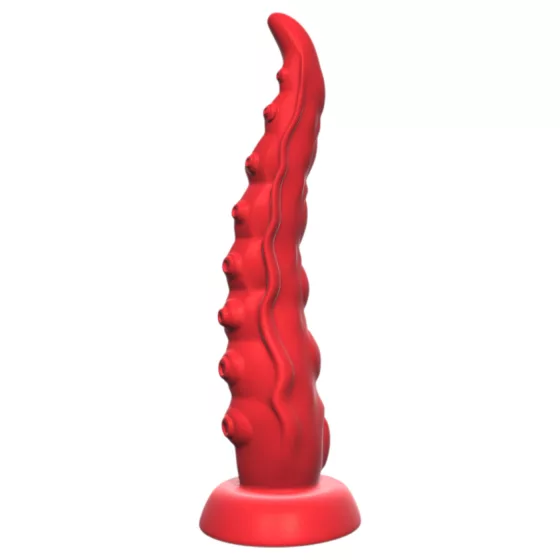 Suction Cup Octopus Tentacle Vibrator with Remote (Red)