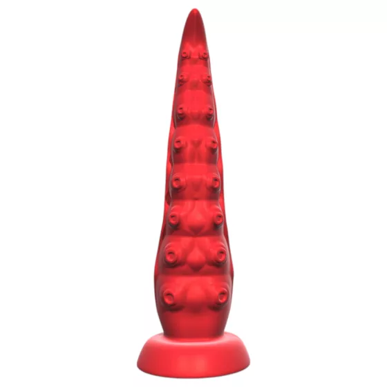 Suction Cup Octopus Tentacle Vibrator with Remote (Red)