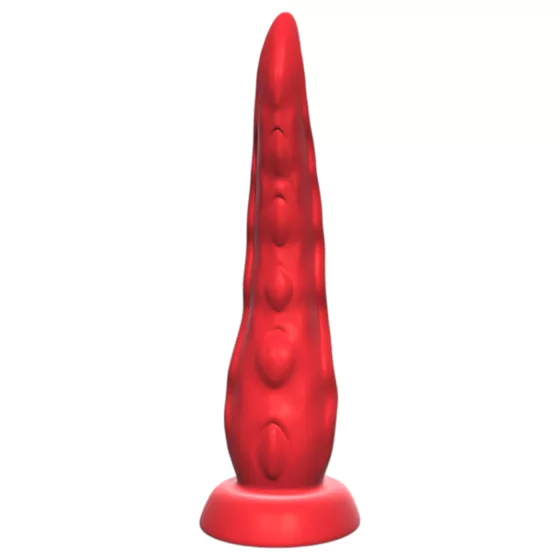 Suction Cup Octopus Tentacle Vibrator with Remote (Red)