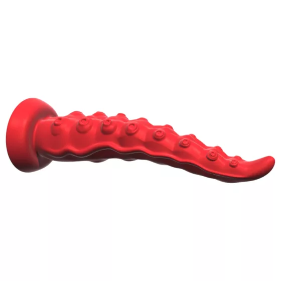 Suction Cup Octopus Tentacle Vibrator with Remote (Red)