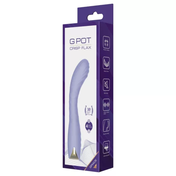 Biu-Biu - Curved G-Spot Vibrator (Purple)