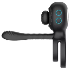 Biu-Biu - Couples Vibrator with Ring (Black)