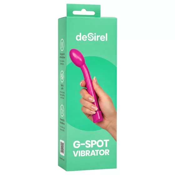 Desirel - curved G-spot vibrator (pink)