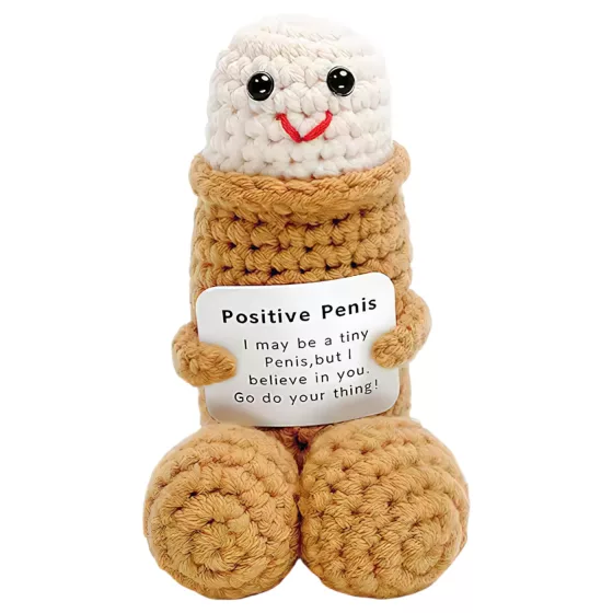 Positive Vibes Knit Condom (Natural)