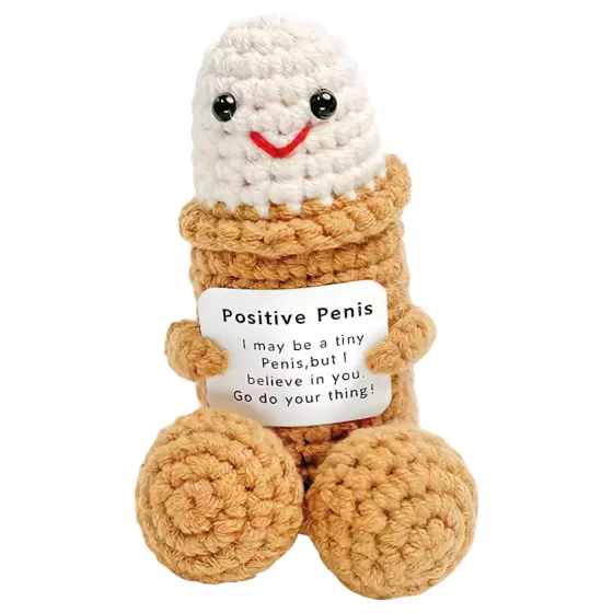 Positive Vibes Knit Condom (Natural)