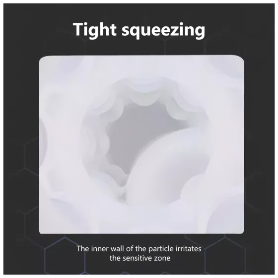 Lonely - Suction & Warming Masturbator with Sound Effects (White)