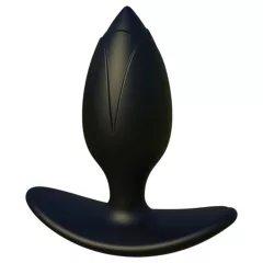   Kangvo - magnetic inflatable anal plug with roller ball (black)