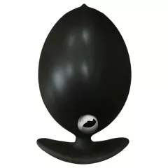   Kangvo - magnetic inflatable anal plug with roller ball (black)