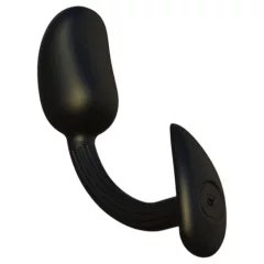   Kangvo - magnetic prostate massager anal plug with roller ball (black)