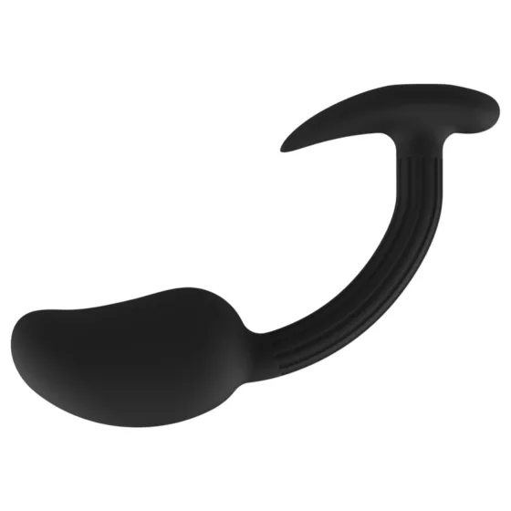 Kangvo - magnetic prostate massager anal plug with roller ball (black)