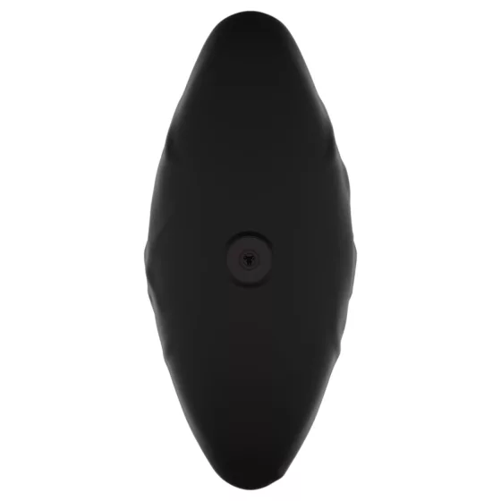Kangvo - magnetic inflatable silicone dildo (black)