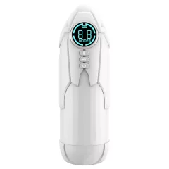 Mroow - automatic stroking vibrating masturbator (black)