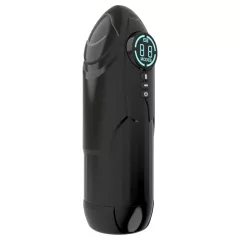 Mroow - automatic stroking vibrating masturbator (black)