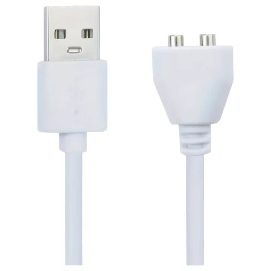 Pleasure Charge Loveline - magnetic USB charging cable (white)
