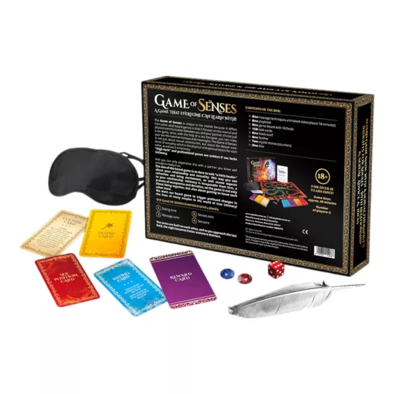 Game of the Senses - adult sex board game (English version)