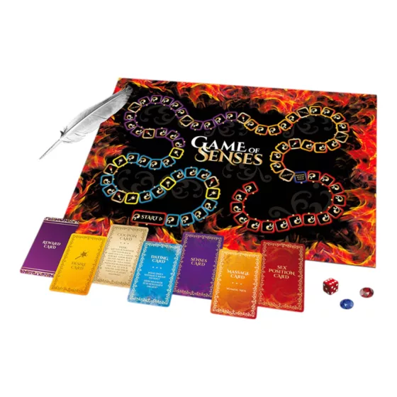 Game of the Senses - adult sex board game (English version)