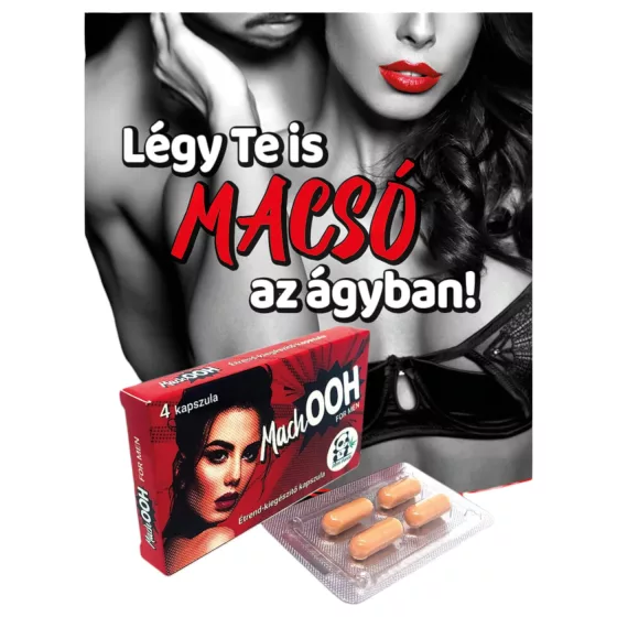 MachOOH Dietary Supplement Capsules for Men (4-pack)