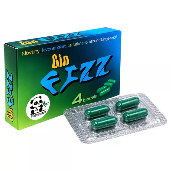 Gin FIZZ Plus - Dietary Supplement (4 Pack)