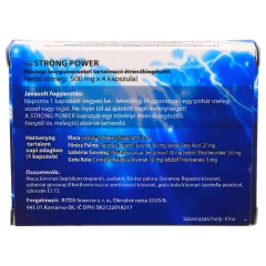   Strong Power Plus - Dietary Supplement Capsules for Men (4 pcs)