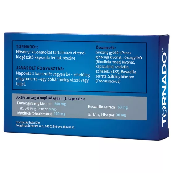 Tornado - food supplement capsules for men (2 pcs)