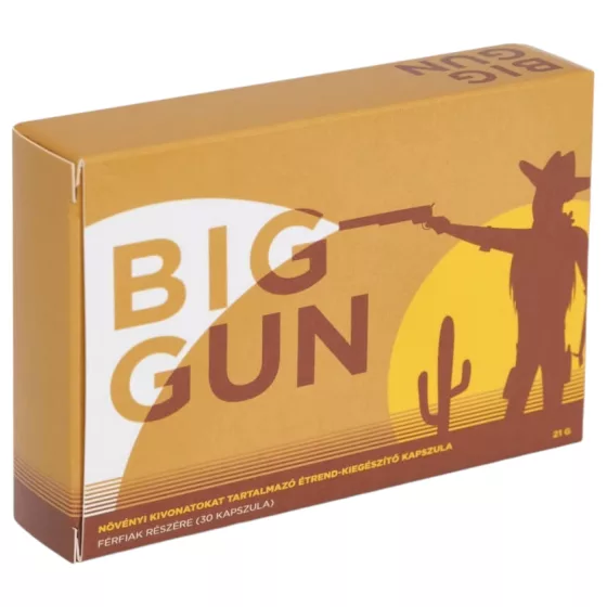 Big Gun - Men's Dietary Supplement Capsules (30 Count)