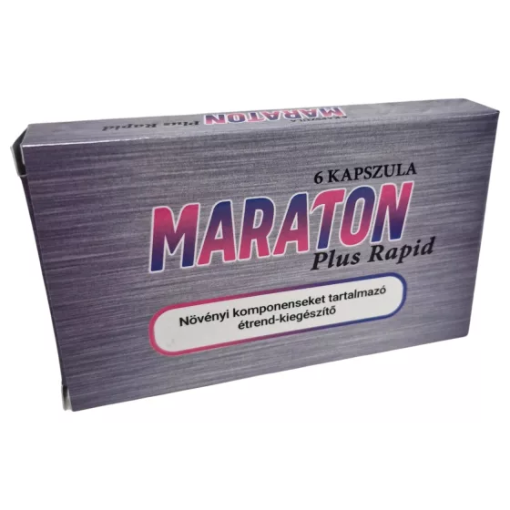 Marathon - Dietary Supplement Capsules for Men (6 pack)