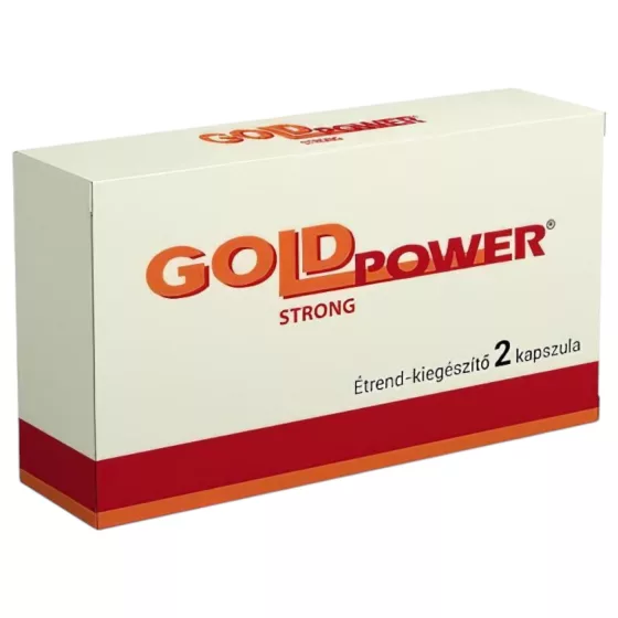 Gold Power - Dietary Supplement Capsules for Men (2 Pack)