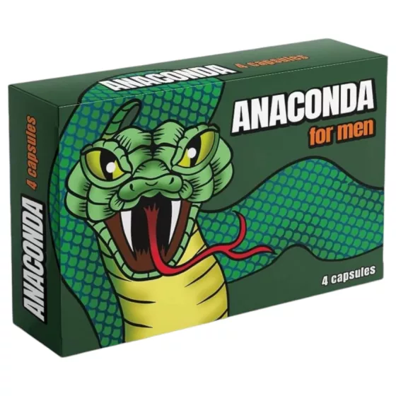 Anaconda - Natural Supplement for Men (4 Capsules)