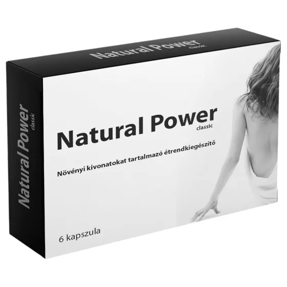 Natural Power - Dietary Supplement Capsules for Men (6-pack)