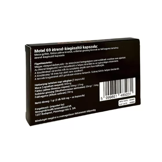Motel69 Male Dietary Supplement Capsules (2-pack)