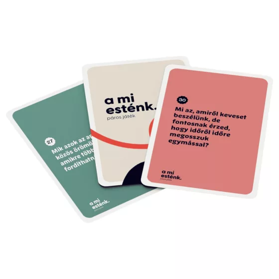Euphoria - Our Evening - couples’ card game