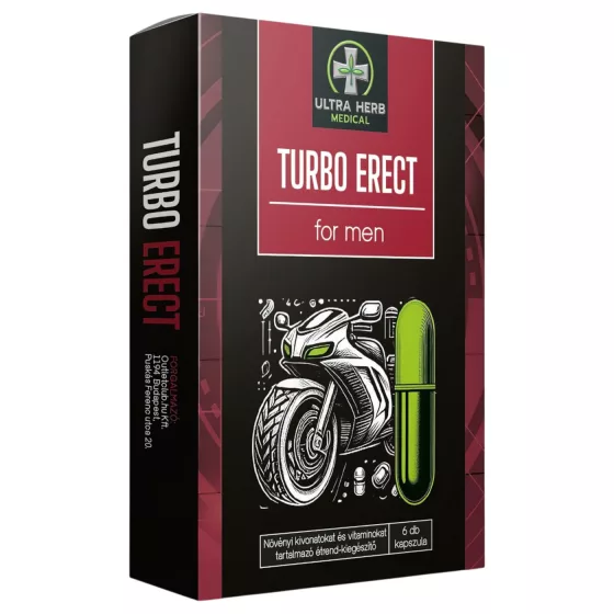 Turbo Erect - food supplement capsules for men (6 pcs)