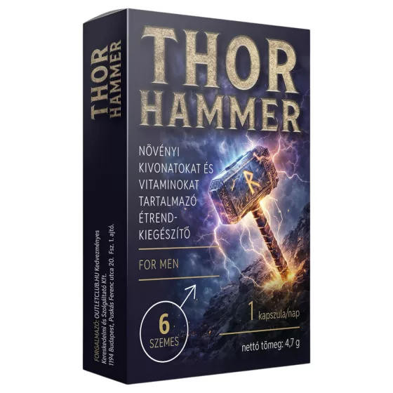 Thor Hammer - food supplement capsules for men (6 pcs)