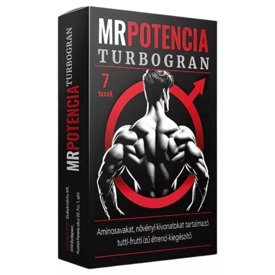 MrPotencia TurboGran - Men's Dietary Supplement (7 pcs)