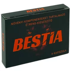 BESTIA - Dietary Supplement Capsules for Men (4-pack)