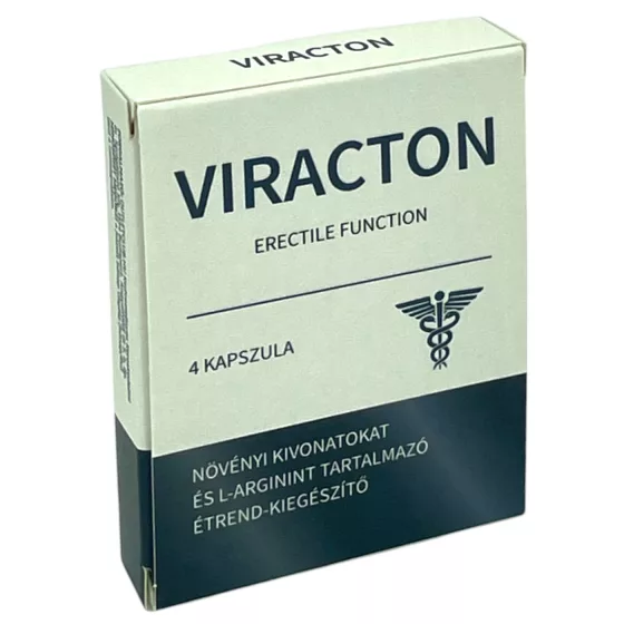 VIRACTON - Dietary Supplement Capsules for Men (4 pcs)