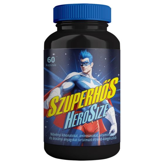 Superhero Hero Size - male enhancement capsules (60 pcs)
