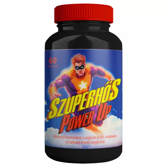 Superhero Power Up – Dietary Supplement Capsules (60 pcs)
