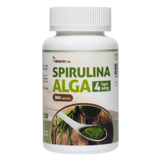 Netamin Spirulina - Dietary Supplement Tablets (360 Count)
