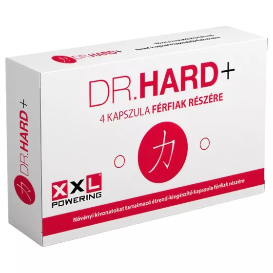 Dr. Hard+ - Men's Potency Boost Supplement Capsules (4 Pack)