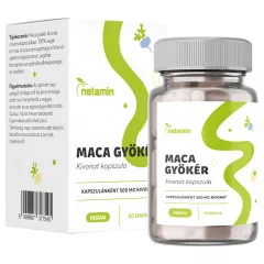 Netamin Maca 500 mg - Dietary Supplement Capsules (60 count)