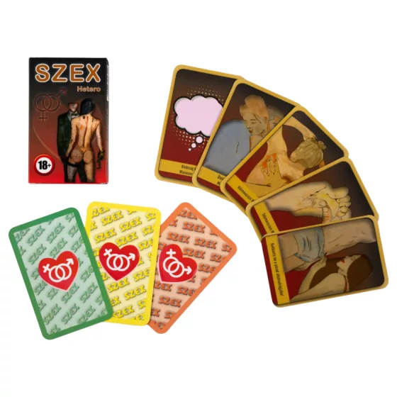 Hetero Fun - 18+ Card Game (Hungarian Edition)