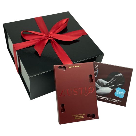 Lustiq - Desire-Boosting Chocolate & Card Game Gift Set