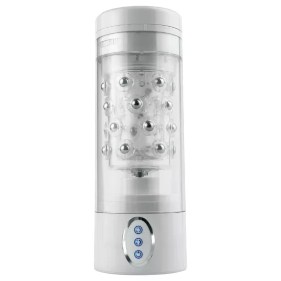 PDX Roto-Bator - Vibrating Oral Pleasure Device (White)