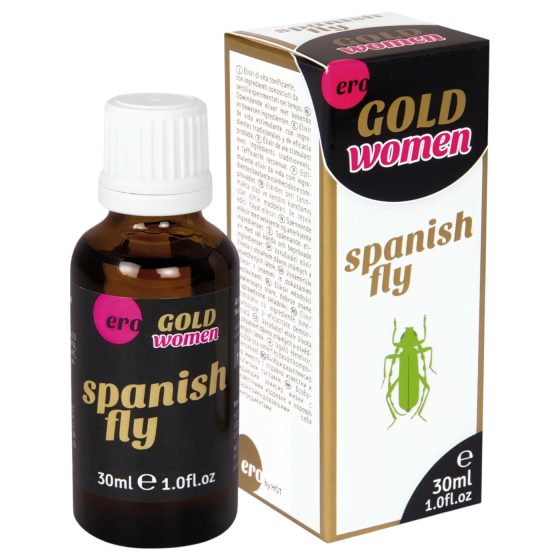 HOT Spanish Fly Gold for Women - Aphrodisiac Drops (30ml)