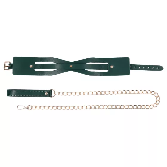 Sportsheets - Collar with Leash (Green)