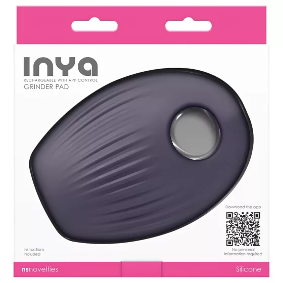 Inya Grinder Pad - Smart Pillow Vibrator (Purple)